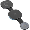 Dudao A11S 3-in-1 Wireless Charger Compatible with MagSafe Išmanusis telefonas Išmanusis laikrodis Headphones - Juodas
