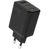 Dudao A29 65W GaN laidinis įkroviklis 2 x USB-C + 1 x USB-A – juodos spalvos