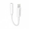 Dudao L16i garso adapteris Lightning su mini lizdu 3.5 mm (baltas)