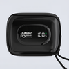 Dudao K32 išorinė baterija 22,5 W 10000 mAh su integruotu USB-C / „Lightning“ laidu - juodos spalvos