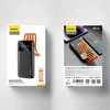 „Dudao K6Pro“ universalus 10 000 mAh maitinimo blokas su USB kabeliu, USB tipas C, žaibo juodas (K6Pro-juodas)