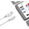 USB kabelis Dudao (L4M) microUSB (2.4A) baltas (2m)