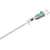 Dudao kabelis USB / Lightning kabelis 2.4A 1m baltos spalvos (L4L 1m baltos spalvos)