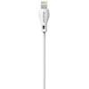 Dudao kabelis USB / Lightning kabelis 2.4A 1m baltos spalvos (L4L 1m baltos spalvos)