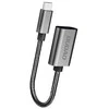 Dudao L15T OTG Adapteris USB-C – USB-A – pilkos spalvos