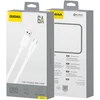 Dudao L2sT USB-A - USB-C 6A Cable 1.2m - Baltas