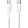 Dudao L9C 65W USB-C – USB-C kabelis 1m – baltos spalvos