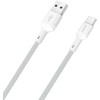 Dudao L9T 5A USB-A – USB-C kabelis 1m – baltos spalvos