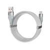 "Dudao" magnetinis magnetinis USB - micro USB kabelis 5 A 1 m šviesiai pilkos spalvos (L1xsM šviesiai pilka)