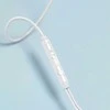 Dudao X3 Įstatomos į ausis ausinės, su laidu, 3.5mm minijack - baltas