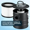 Dulkių siurblys Bauerkraft Pramoninis karščiui atsparus pelenų siurblys židiniui ir krosnelei, 15 l, 800 W