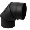 Dūmtraukio alkūnė WADEX D120mm 45 / 90°