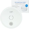 Dūmų jutiklis PNI SafeHouse HS261 su „Wi-Fi“, valdymas per „Tuya Smart“ programėlę, 3V baterijos maitinimas, 85dB, garsinis ir vaizdinis signalas, tylusis aliarmas