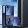 Dux Ducis Aimo dėklas skirtas Samsung Galaxy Z Flip7 – juodos spalvos
