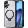 Dux Ducis Aimo Mag dėklas su Magnetic Ring and Stand skirtas Apple iPhone 17 – juodos spalvos