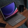 Dux Ducis Keyboard (MK Series) Dėklas with Bluetooth Keyboard skirtas Samsung Galaxy Tab S9+ / S8+ / S7+ – juodos spalvos