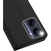 Dėklas Dux Ducis Skin Pro Realme C33 atverčiamas Card Wallet su stoveliu dėkals telefonui juodos spalvos