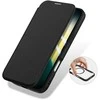 Dux Ducis Skin X Pro Apple iPhone 17 Air dėklas su Wallet, MagSafe Compatible – juodos spalvos