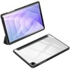Dux Ducis Toby Armored Flip dėklas skirtas Samsung Galaxy Tab A11 Plus/A9 Plus - juodos spalvos