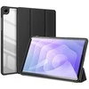 Dux Ducis Toby Armored Flip dėklas skirtas Samsung Galaxy Tab A11 Plus/A9 Plus - juodos spalvos