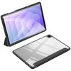 Dux Ducis Toby Armored Flip dėklas skirtas Samsung Galaxy Tab A11 Plus/A9 Plus - juodos spalvos