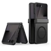 Dux Ducis Yind dėklas, skirtas Samsung Galaxy Z Flip 8, suderinamas su MagSafe – juodas