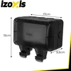 Double external socket 17x11x10cm Izoxis