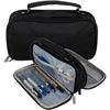 Double extendable pencil case - juodas Maaleo 24516