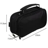 Double extendable pencil case - juodas Maaleo 24516