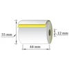 *Dvisluoksnė kasos juosta SC/SC, 44x16mx12mm (maks. diam. 55mm)
