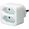 Maitinimo lizdas, 2xIEC 60906-1 lizdas, 1x CEE 7/7 jungtis Brennenstuhl balta / GT-469