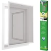 Monroe Easy Life Mako ALIUMINIS LANGO TINKLELIS NUO VABZDŽIŲ 100X120 Baltas 9000182