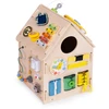 Ecotoys Medinis lavinamasis namelis vaikams, edukacinis skydelis XXL, 30 dalių