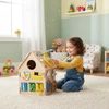 Ecotoys Medinis lavinamasis namelis vaikams, edukacinis skydelis XXL, 30 dalių
