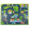 Eddy Toys EVA PUTŲ DĖLIONĖS KILIMĖLIS ŽAIDIMAMS 30X30CM MIESTAS 12 ELEMENTŲ 322414