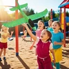 Eddy Toys PUTINIS LĖKTUVAS 47CM ŽALIAS 1074184