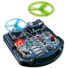 Edukacinis elektronikos rinkinys su 19 eksperimentų (EN kalba) LED, fan & sound Velleman