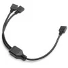 Ek Water Blocks EK Vanduo Blocks EK-Loop D-RGB 2-Way Splitter juoda