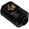 Ek Water Blocks Ek Vanduo Blocks EK Vanduo Blocks EK-Torque Adapteris T-Splitter G1/4 inch male to 2x G1/4 inch female – rotatable, juodas
