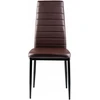 Modernhome PIECES Kėdė kėdžių rinkinys kėdžių svetainei 4 vnt. Brown