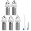 0.4 mm / 0.6 mm / 0.8 mm antgalių rinkinys Elegoo Neptune 4/4 Pro 3D spausdintuvams - grūdinto