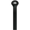 Elematic Laidų tvirtinimo dirželiai 2-LOCK, 4.5x250mm, juodi, 100vnt