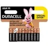 Elementai DURACELL AAA/LR03, 1.5V, 10 vnt.