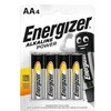 Energizer AP Alkaline Power 410850 baterija AA LR6 4 vnt.