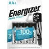 Elementai ENERGIZER MAX PLUS AA/LR06, 1,5V, 4 vnt.
