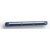 EMITERNET PANEL 19″, 24XRJ45 UTP CAT.6 (1U) WITH SHELF, Mėlynas (POE)