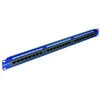EMITERNET Panel 19″, 24xRJ45 UTP cat.6 (1U) with shelf, mėlynas DCN/PPFA-951K-248-C6