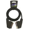 Emos Kabelis NENURODYTA SCART M, SCART M, 1.5m, juodas SL2001