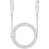 ENERGEA Flow USB-C į USB-C Kabelis 1.5m Baltas 240W 5A PD Fast Charge