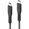 ENERGEA Flow USB-C į USB-C Kabelis 1.5m juodos spalvos 240W 5A PD Fast Charge